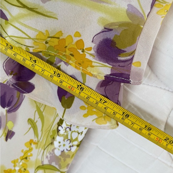 J.B.S. Purple and Yellow Midi Pencil Dress Resort Wear - Picture 7 of 16